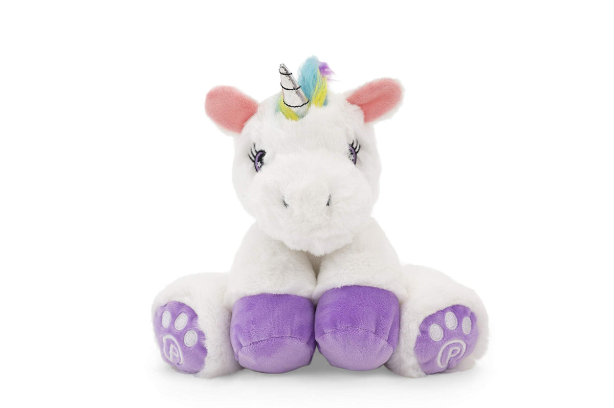 Plushible Poppy The Unicorn – 10 Inch Plush Toy, Ultra-Soft, Machine Washable