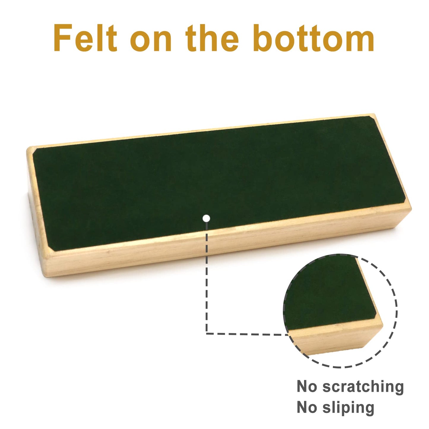 Plusvivo Pine Card Holders – 2-Pack for Playing Cards (9.84 x 3.15 x 2.28 in)