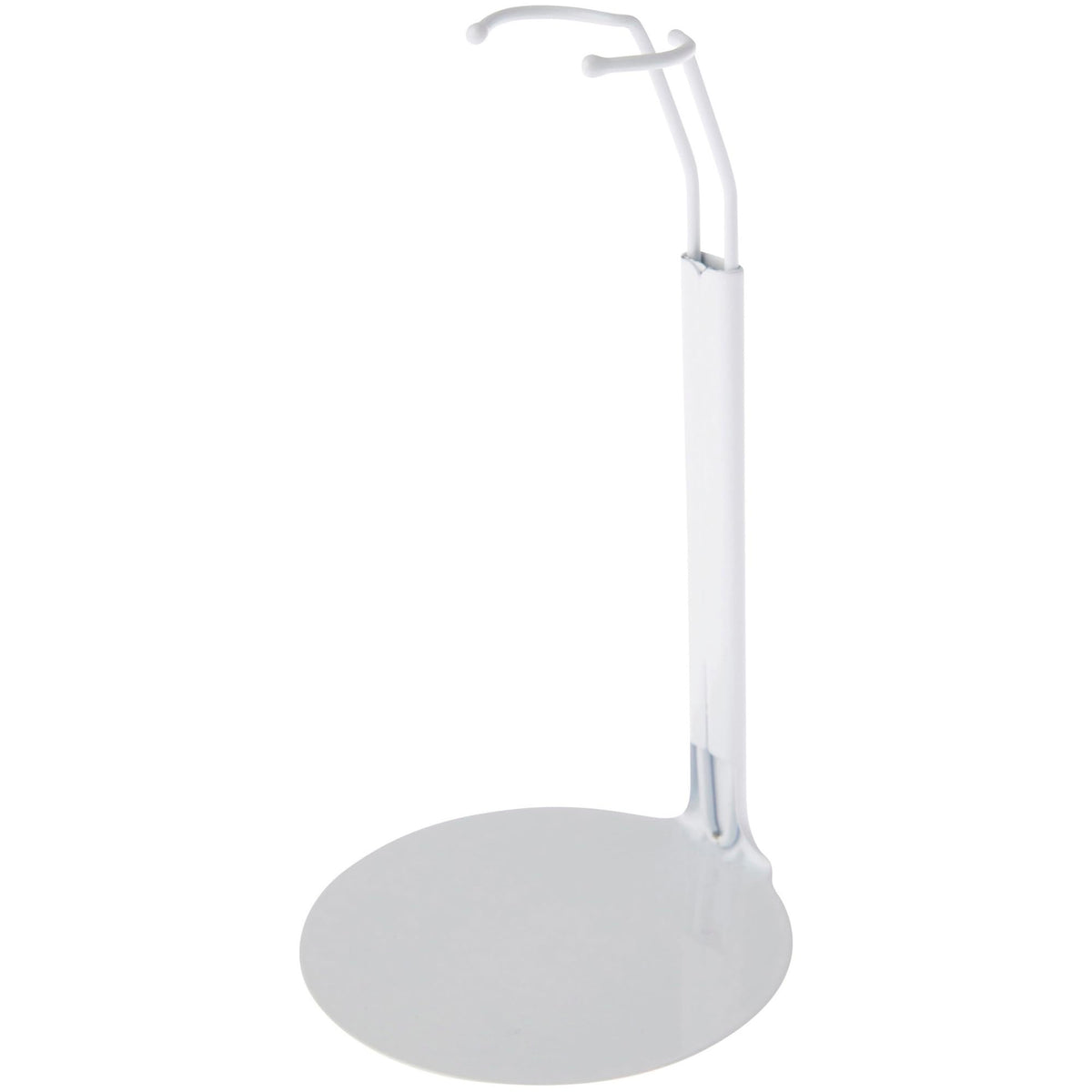 Plymor DSP-5125W White Adjustable Doll Stand for 10–12 Inch Slim-Waist Dolls