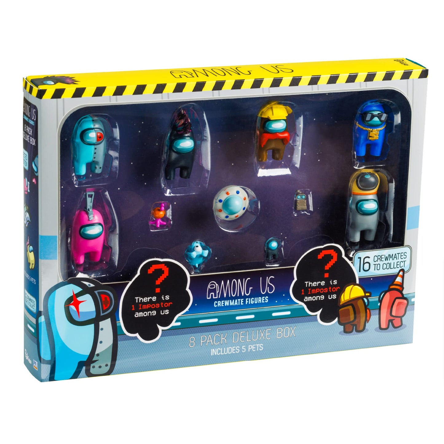 P.M.I. Among Us Series 3 - 8 Pack Collectible Figurines (Official Toys)