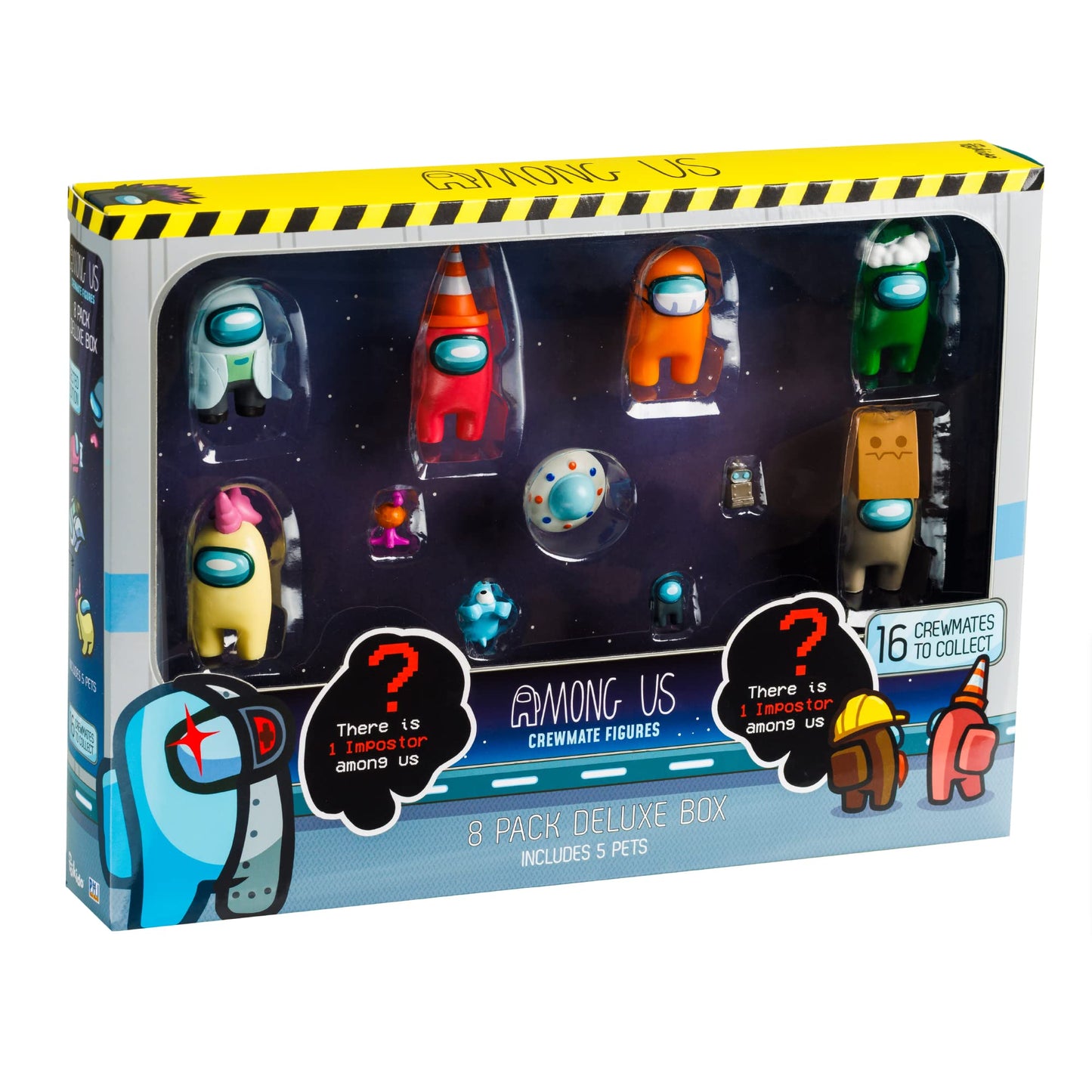 P.M.I. Among Us Series 3 – 8-Pack Collectible Figurines | Official Among Us Toys