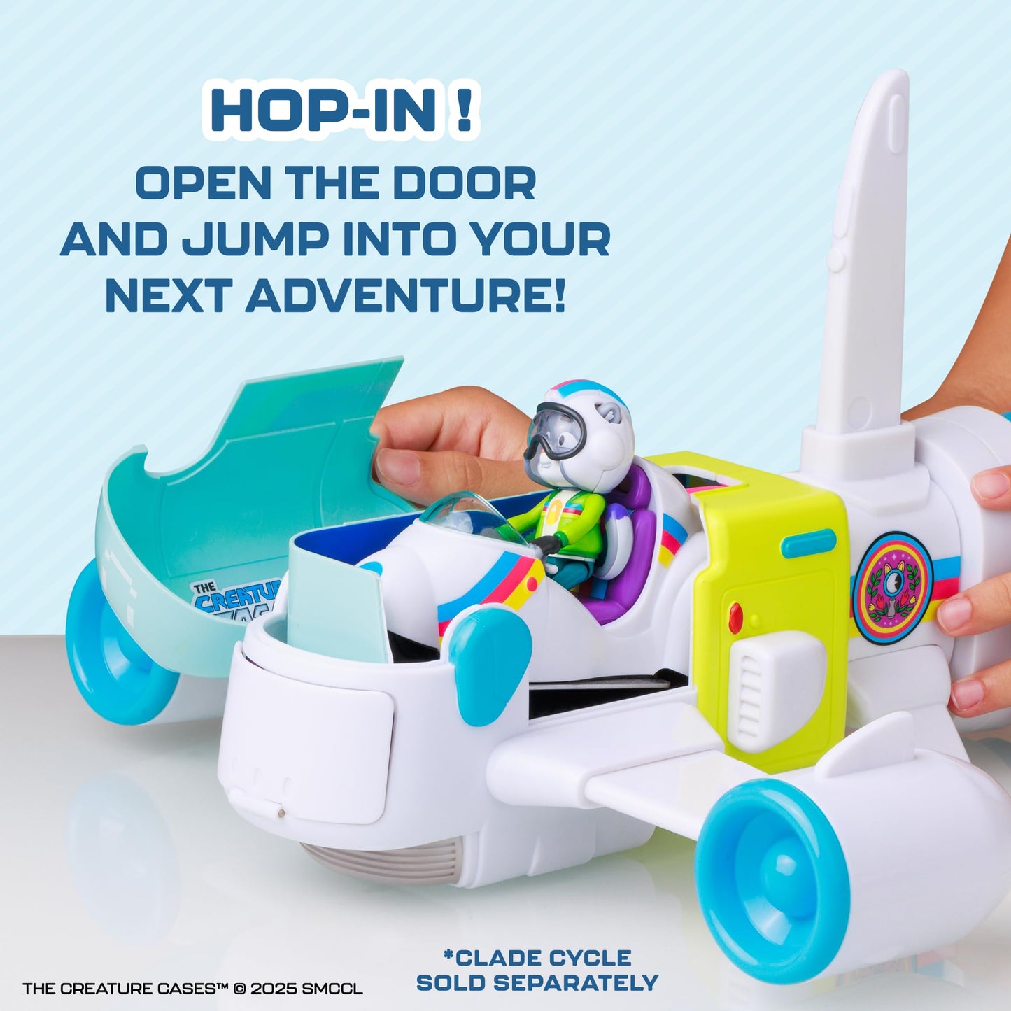 P.M.I. Creature Cases R.O.N. Jet Playset – Airborne Command Center for 3-Inch Figures