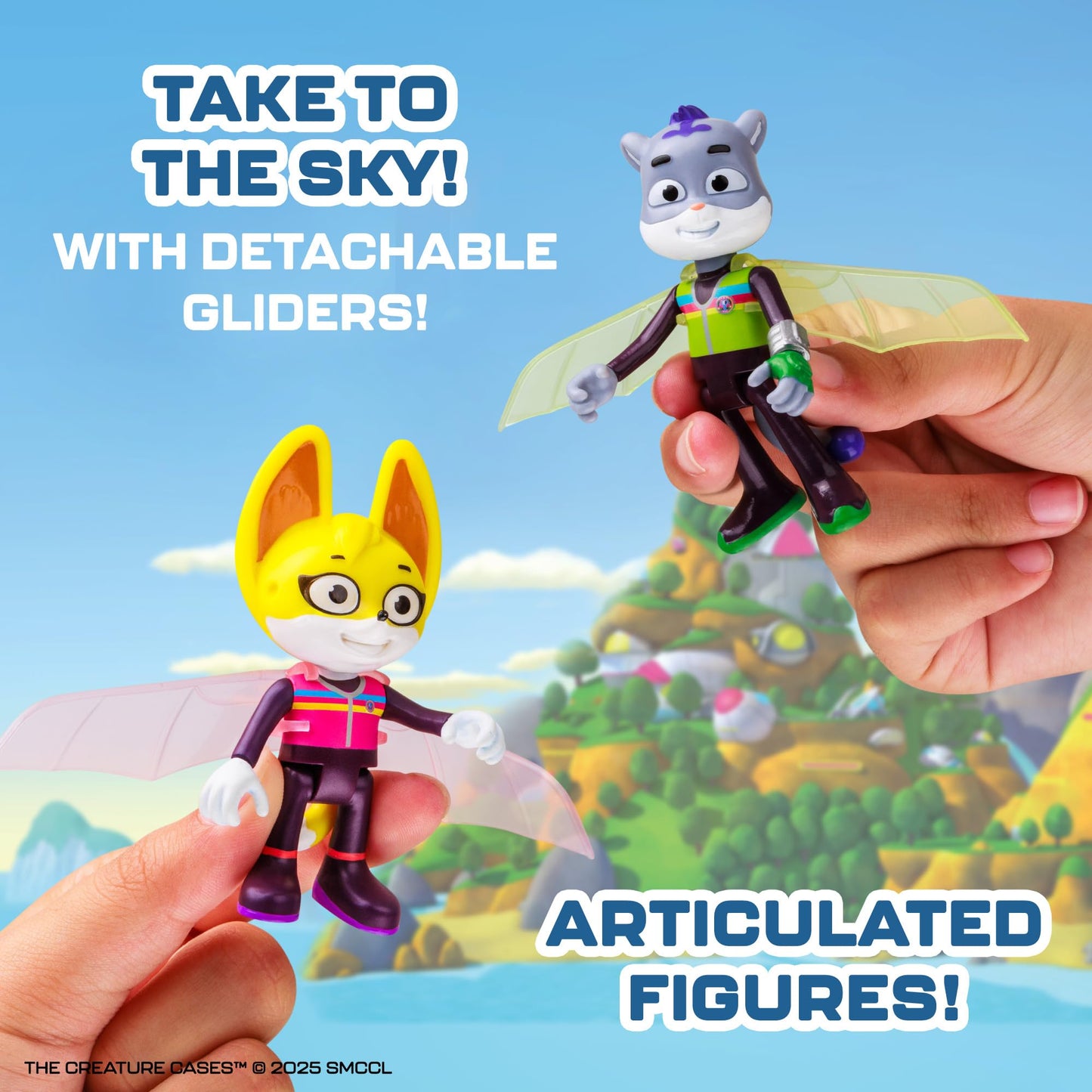 P.M.I. Creature Cases R.O.N. Jet Playset – Airborne Command Center for 3-Inch Figures