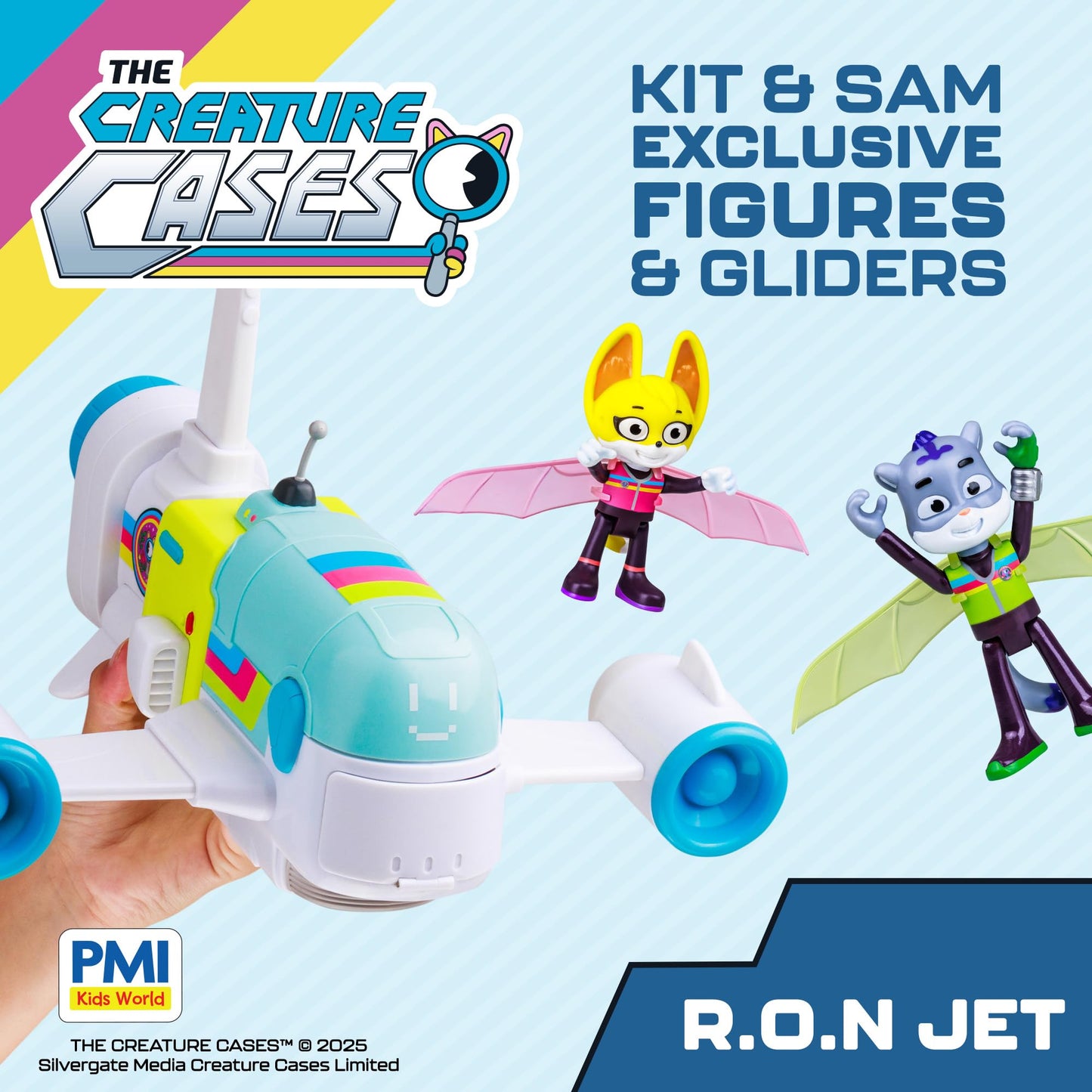 P.M.I. Creature Cases R.O.N. Jet Playset – Airborne Command Center for 3-Inch Figures