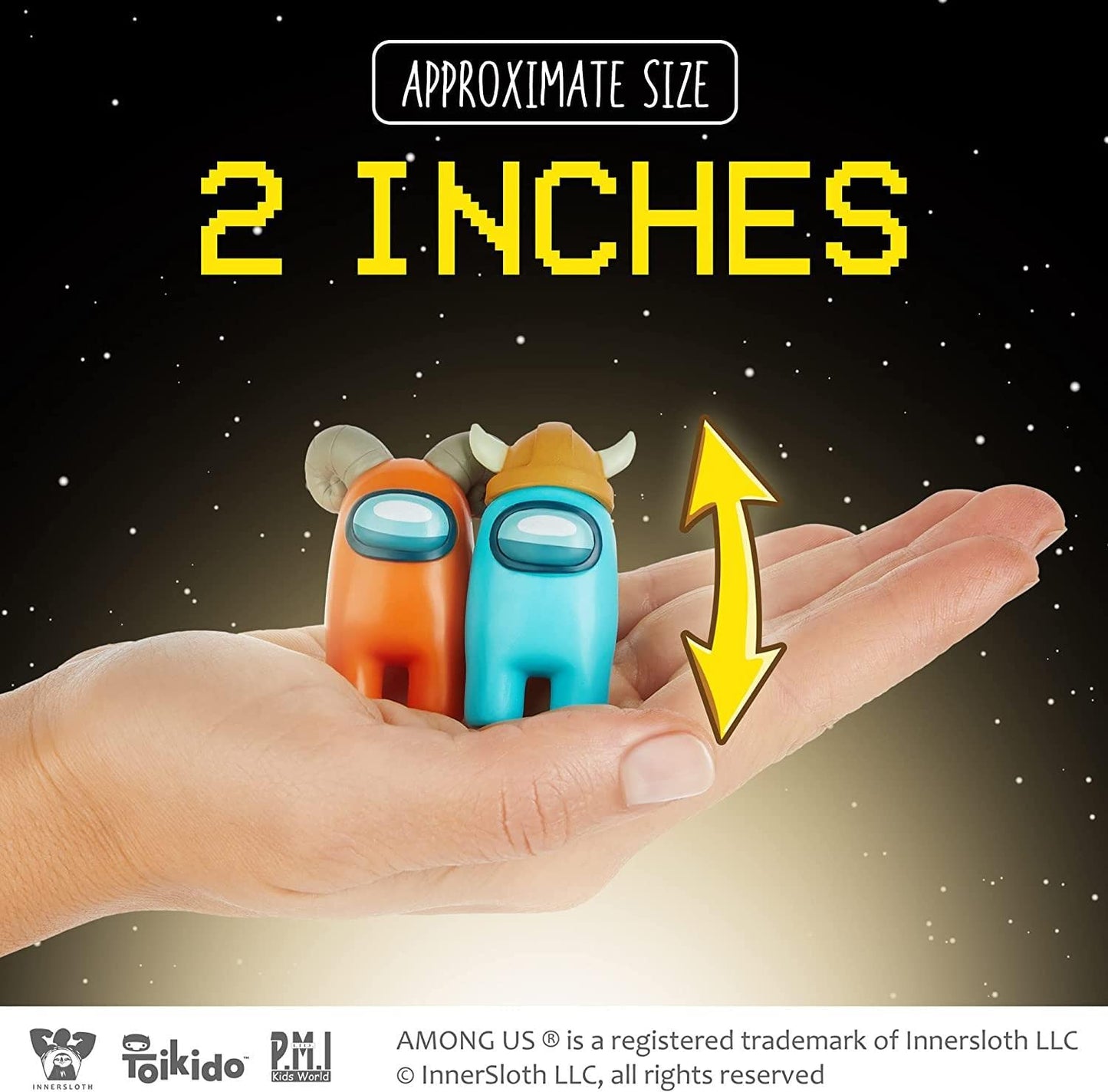 PMI Crewmate Figures – 8 In-Box Collectibles, Hidden Impostors & Hats