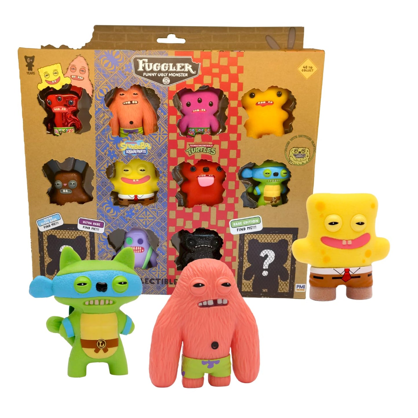 Fuggler Series 2 12-Pack Window Box | Collectible Mystery Figures by P.M.I.