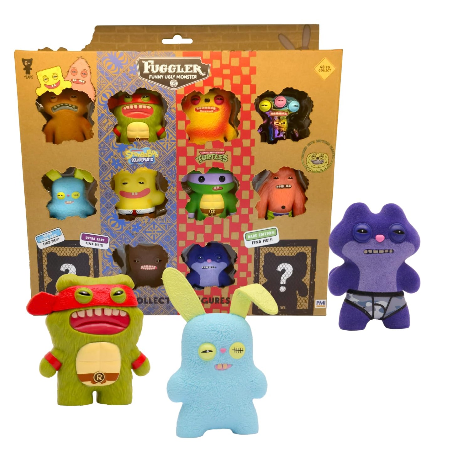 P.M.I. Fuggler Series 2 12-Pack Window Box – Collectible Mystery Figures