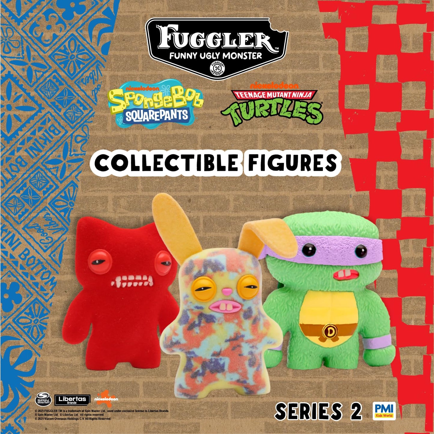 P.M.I. Fuggler Series 2 12-Pack Window Box – Collectible Mystery Figures Set