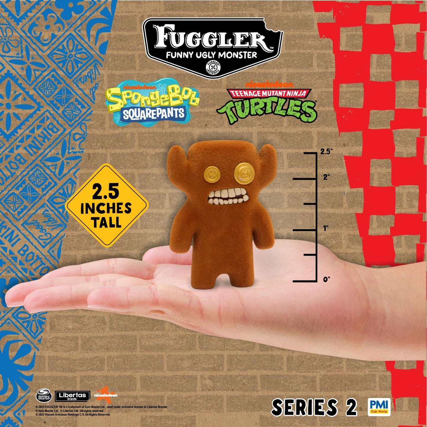 P.M.I. Fuggler Series 2 6-Pack Window Box Collectible Plush – Paramount Crossover Edition (Assortment F)