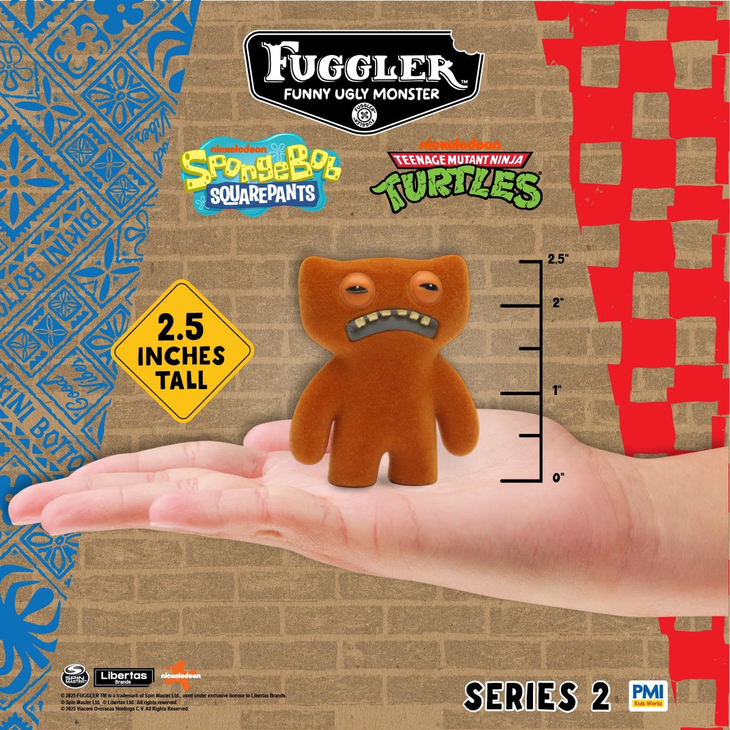 Fuggler Series 2 12-Pack Window Box | Collectible Mystery Figures by P.M.I.