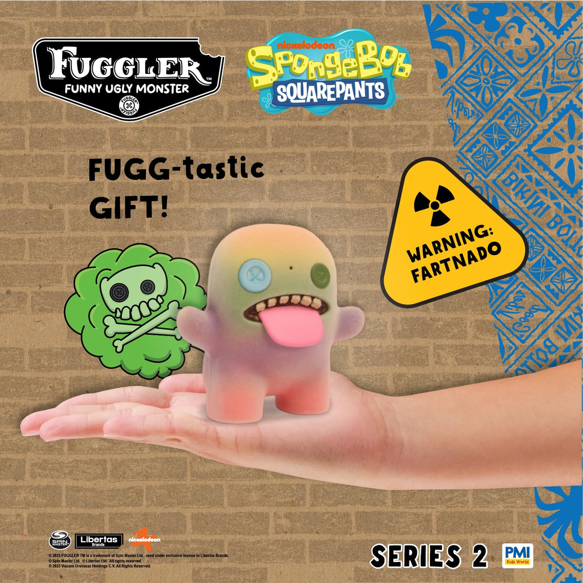 P.M.I. Fuggler Series 2 Farting Figures – Sensor-Activated Sound Surprises (Oogah Boogah)