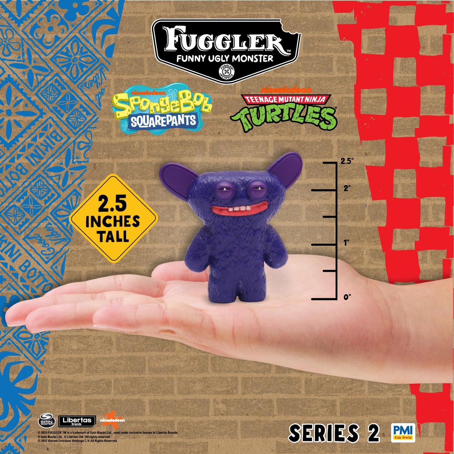 P.M.I. Fuggler Series 2 12-Pack Window Box – Collectible Mystery Figures Set