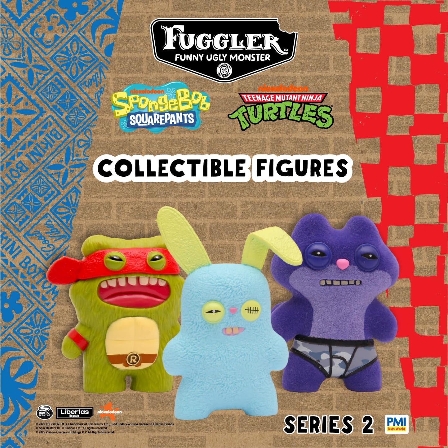 P.M.I. Fuggler Series 2 12-Pack Window Box – Collectible Mystery Figures