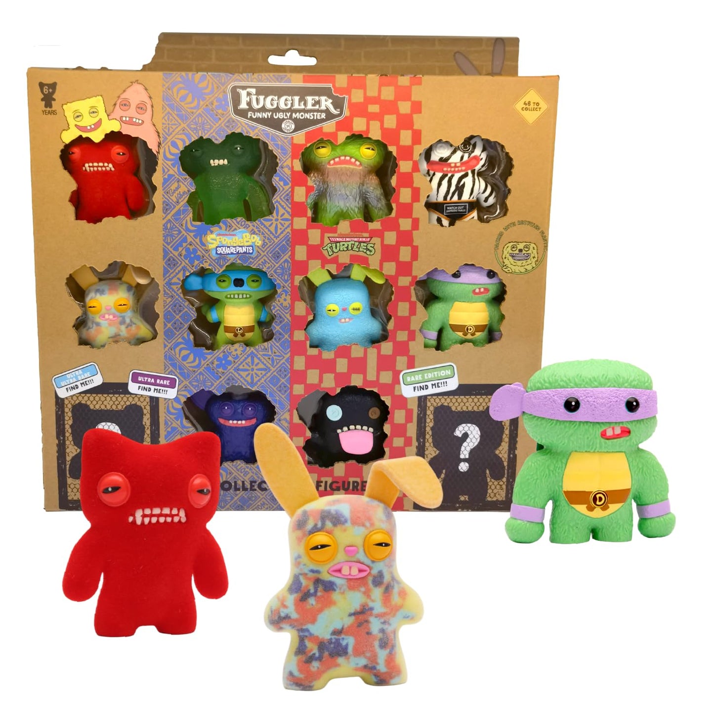 P.M.I. Fuggler Series 2 12-Pack Window Box – Collectible Mystery Figures Set