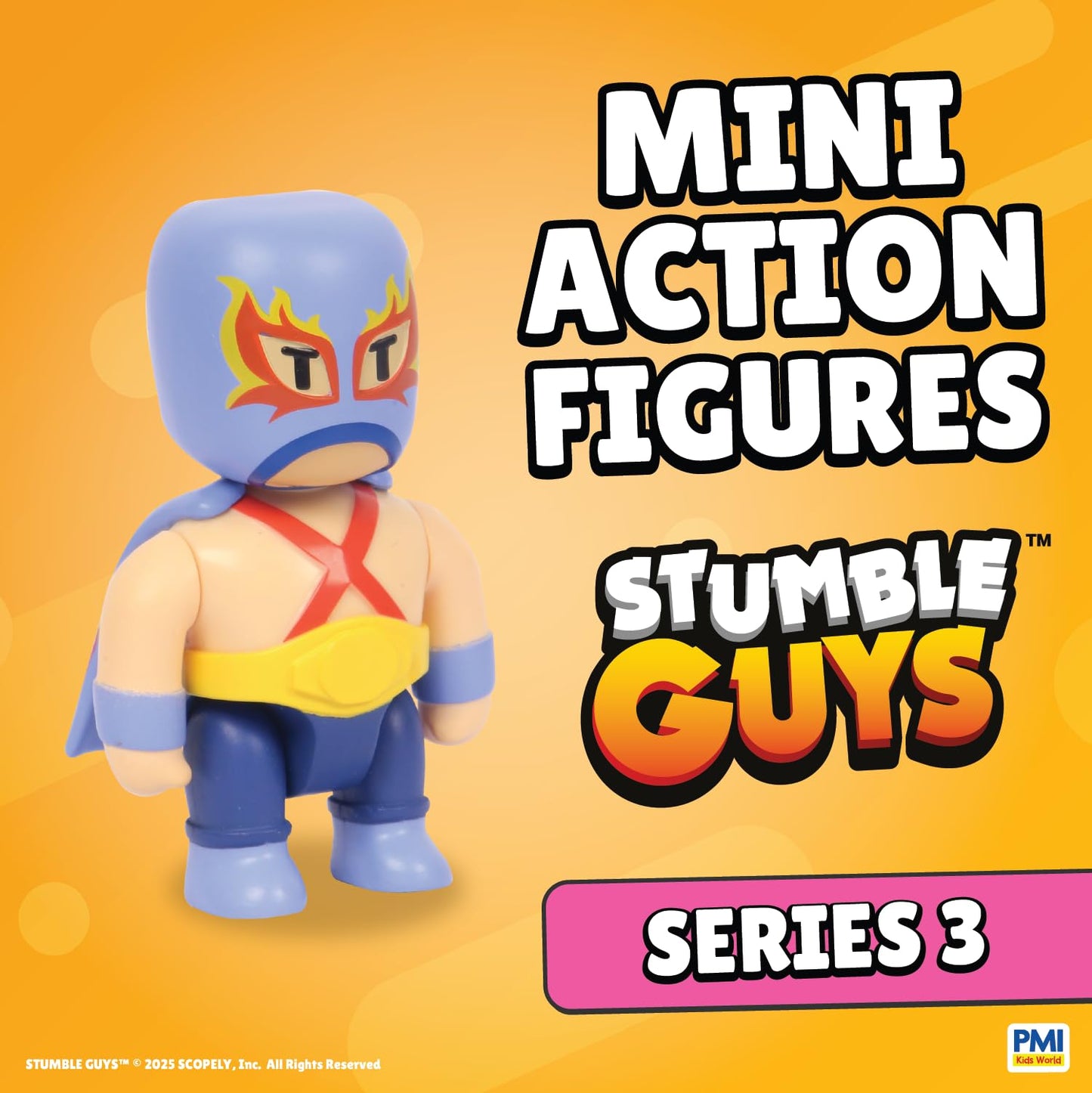 P.M.I. Stumble Guys Series 3 Mini Articulated Figures – 12-Pack Deluxe Box