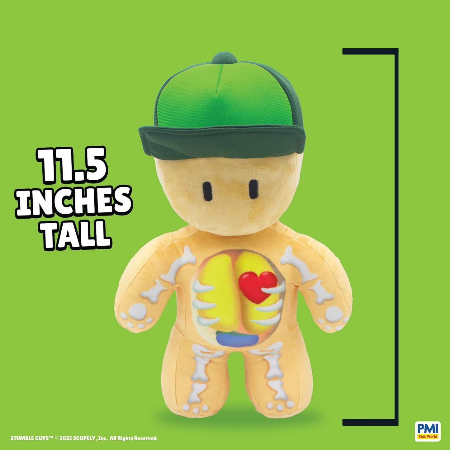 P.M.I. Stumble Guys Series 3 12” Huggable Plush – Mr. Stumble | Officially Licensed