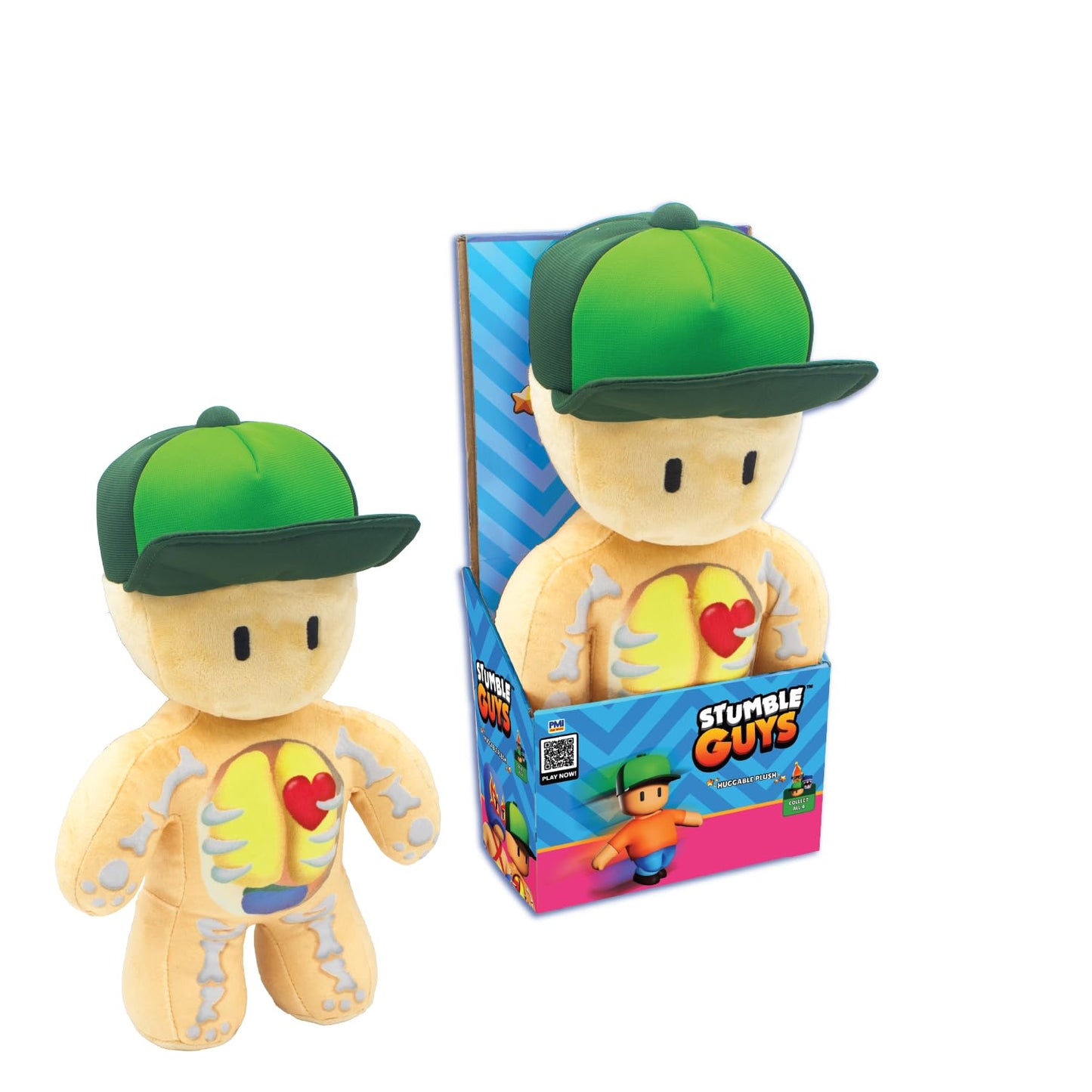 P.M.I. Stumble Guys Series 3 12” Huggable Plush – Mr. Stumble | Officially Licensed