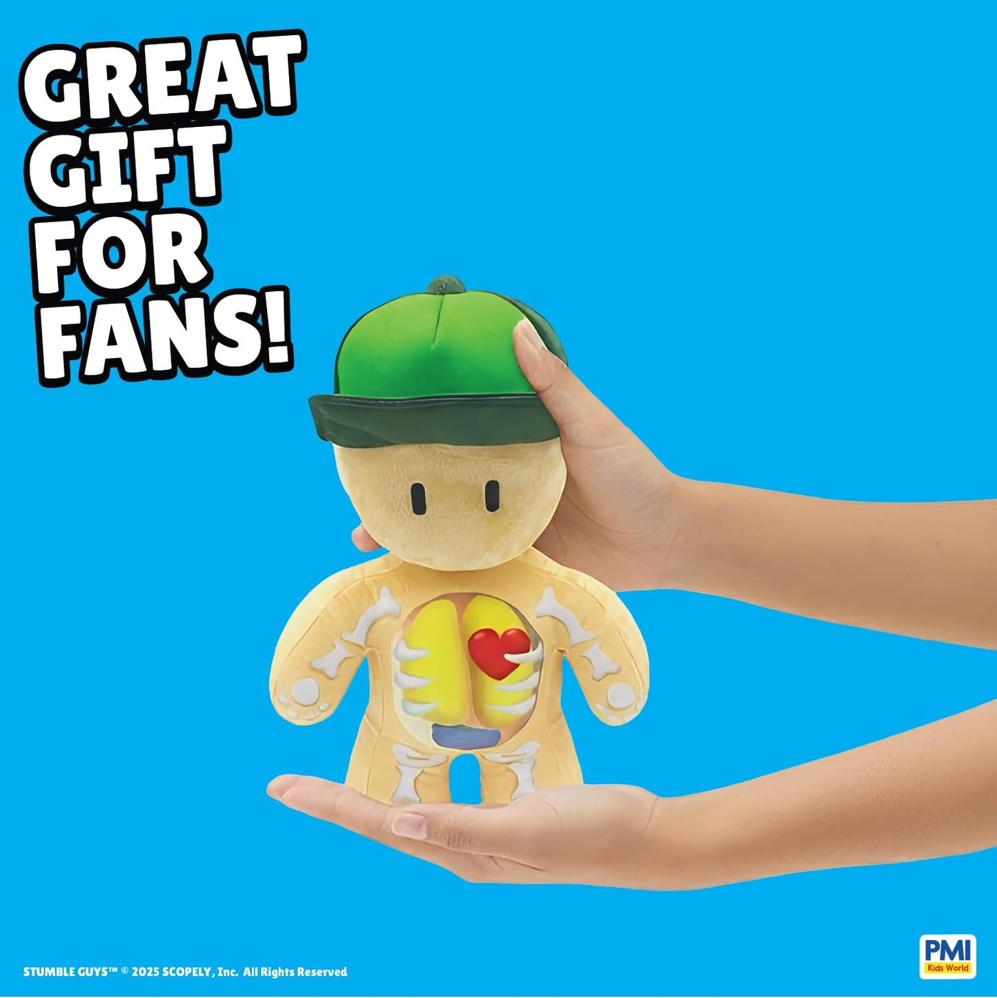 P.M.I. Stumble Guys Series 3 12” Huggable Plush – Mr. Stumble | Officially Licensed