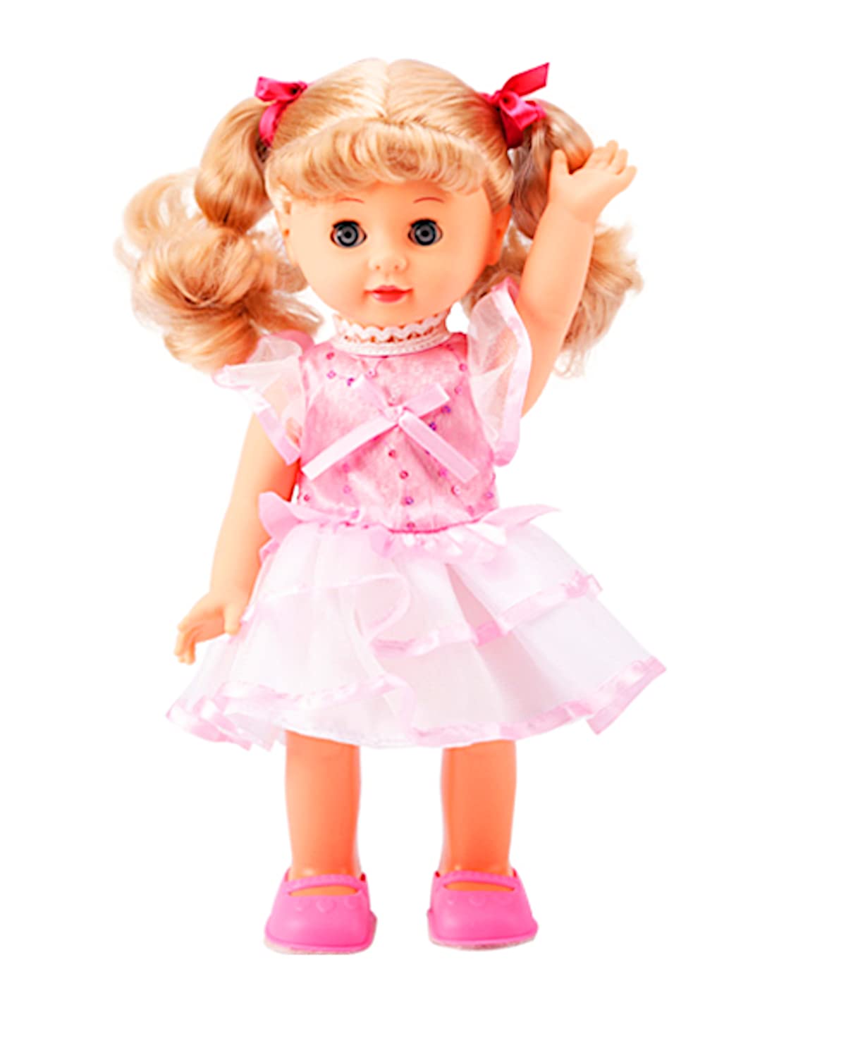 POCO DIVO Princess Walking Doll 12-inch - Interactive Singing & Talking Doll for Kids 3-7