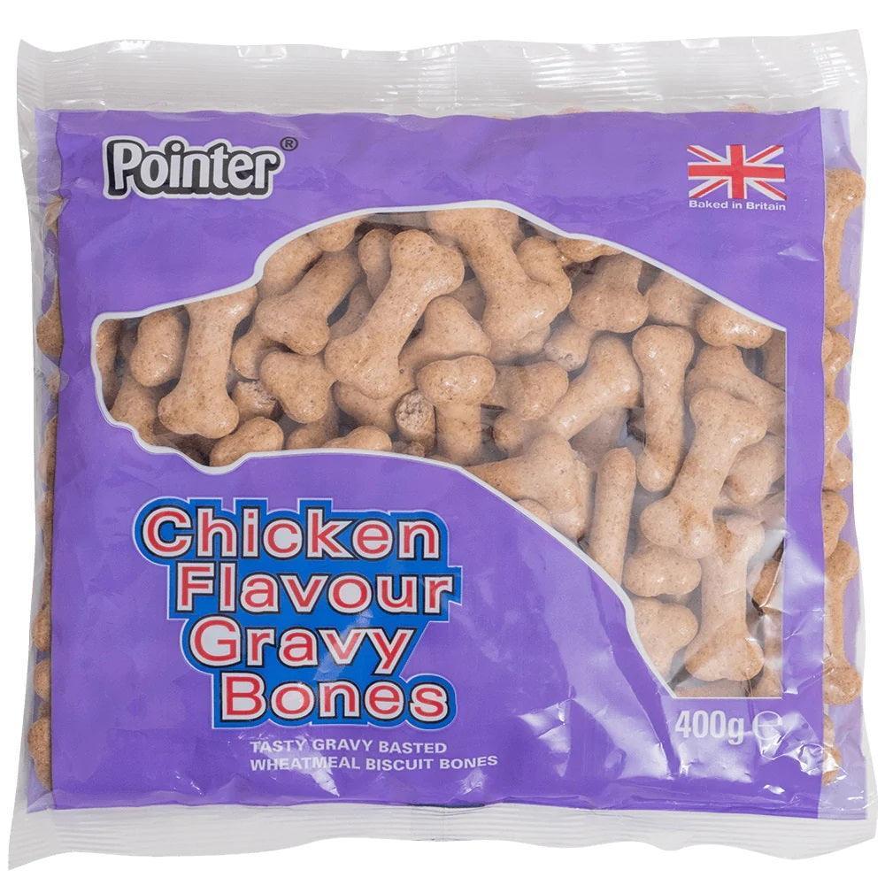 Pointer Chick Flavour Gravy Bones 400g