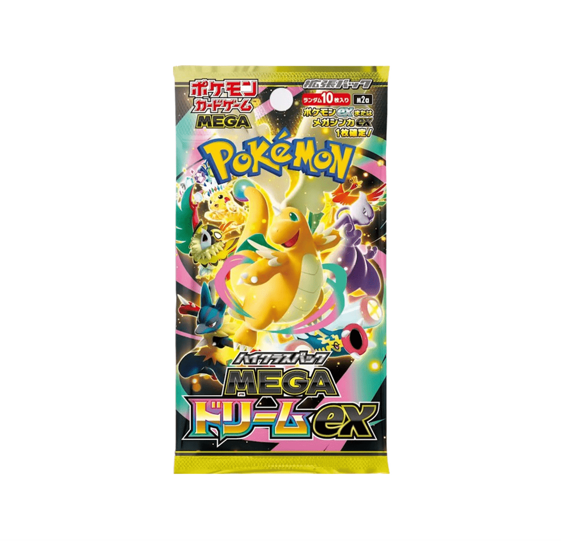 Pokémon TCG: Mega Evolution - Mega Dream ex Japanese Booster Box (10 Boosters)