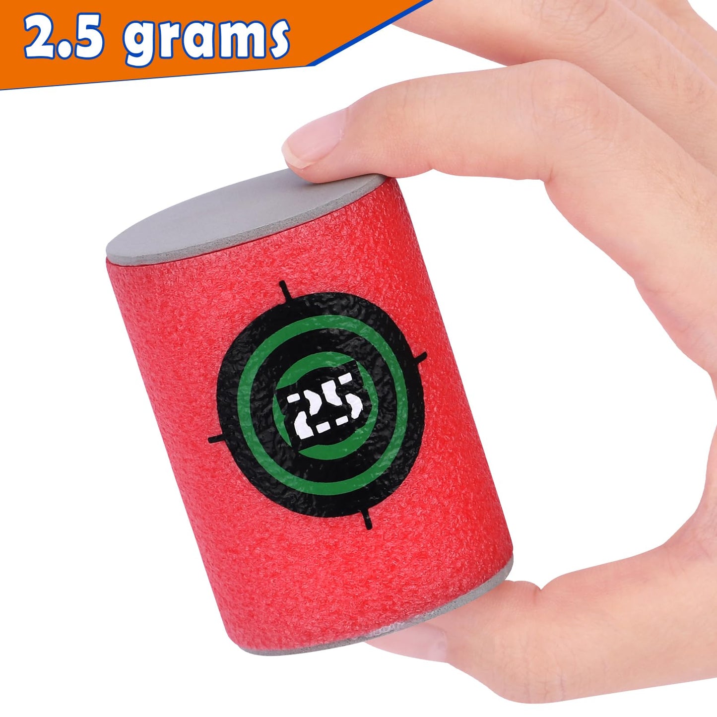 POKONBOY Soft Bullet Target – EVA Dart Target Set for Nerf Blasters