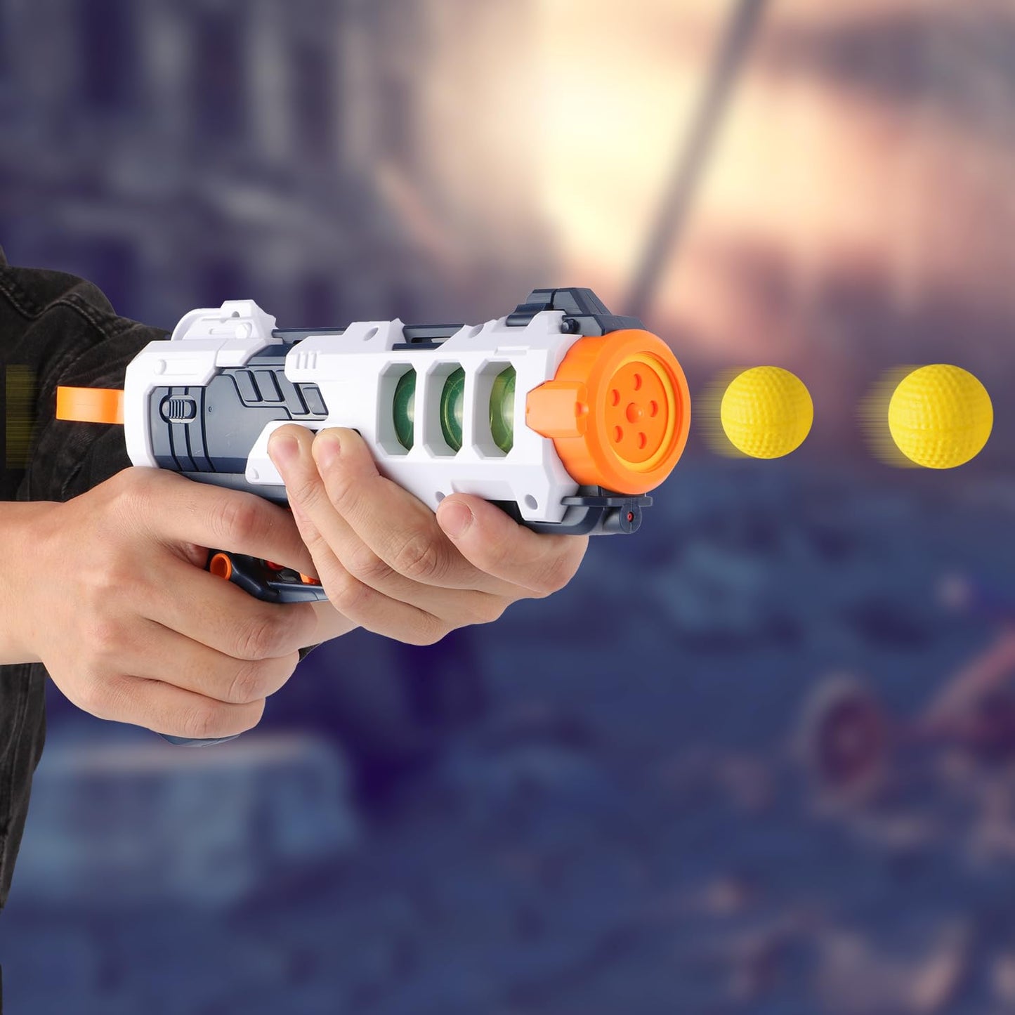POKONBOY Upgraded 500-Round Ball Refills for Nerf Rival Apollo, Zeus, Atlas & Artemis (Storage Bag Included)