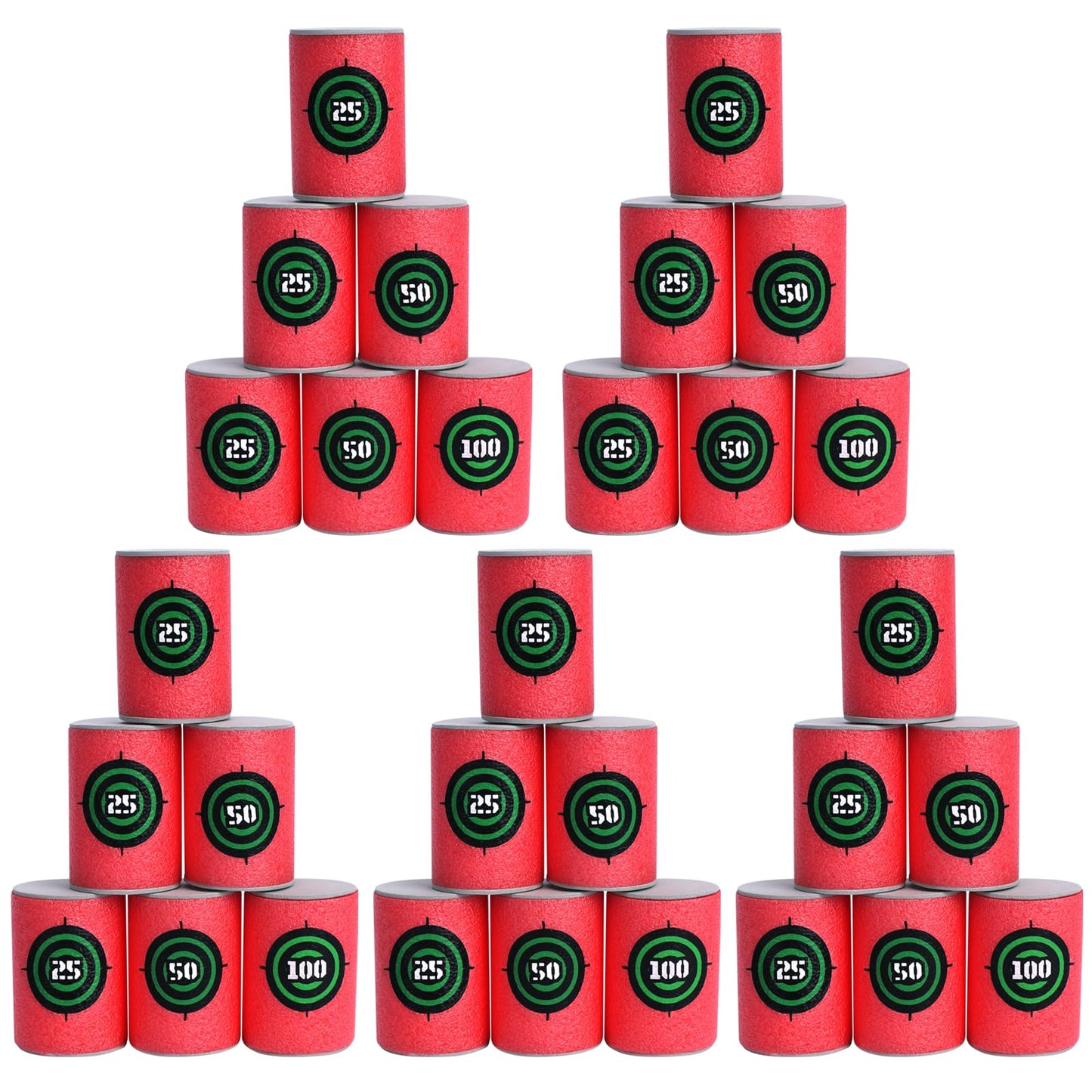 POKONBOY Soft Bullet Target – EVA Dart Target Set for Nerf Blasters
