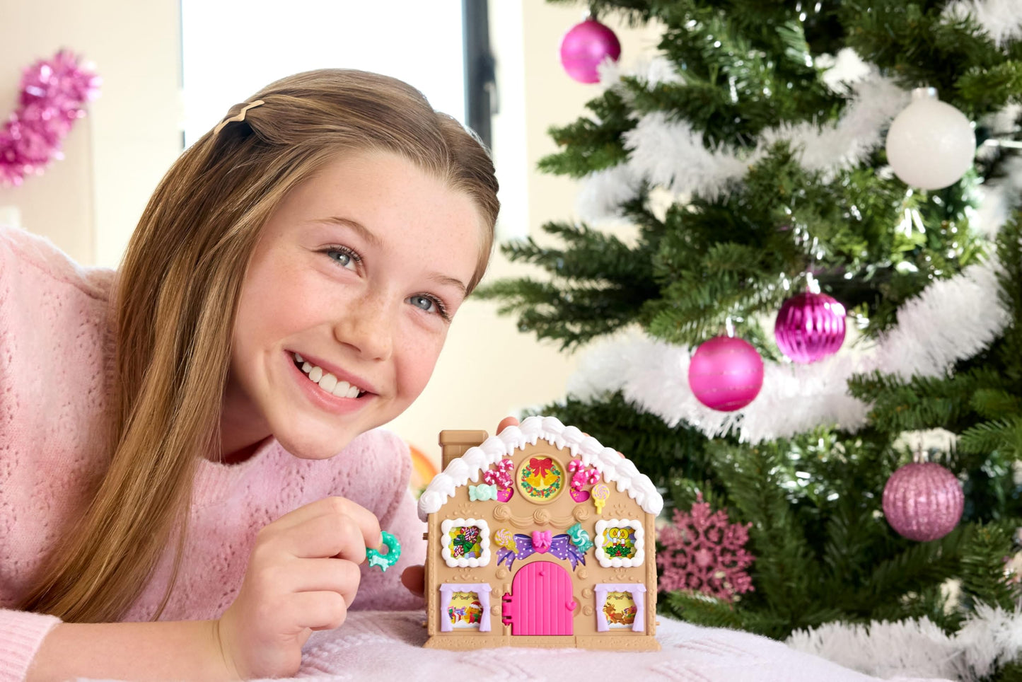 Polly Pocket Advent Calendar: 24+ Surprises in a DIY Gingerbread House Playset