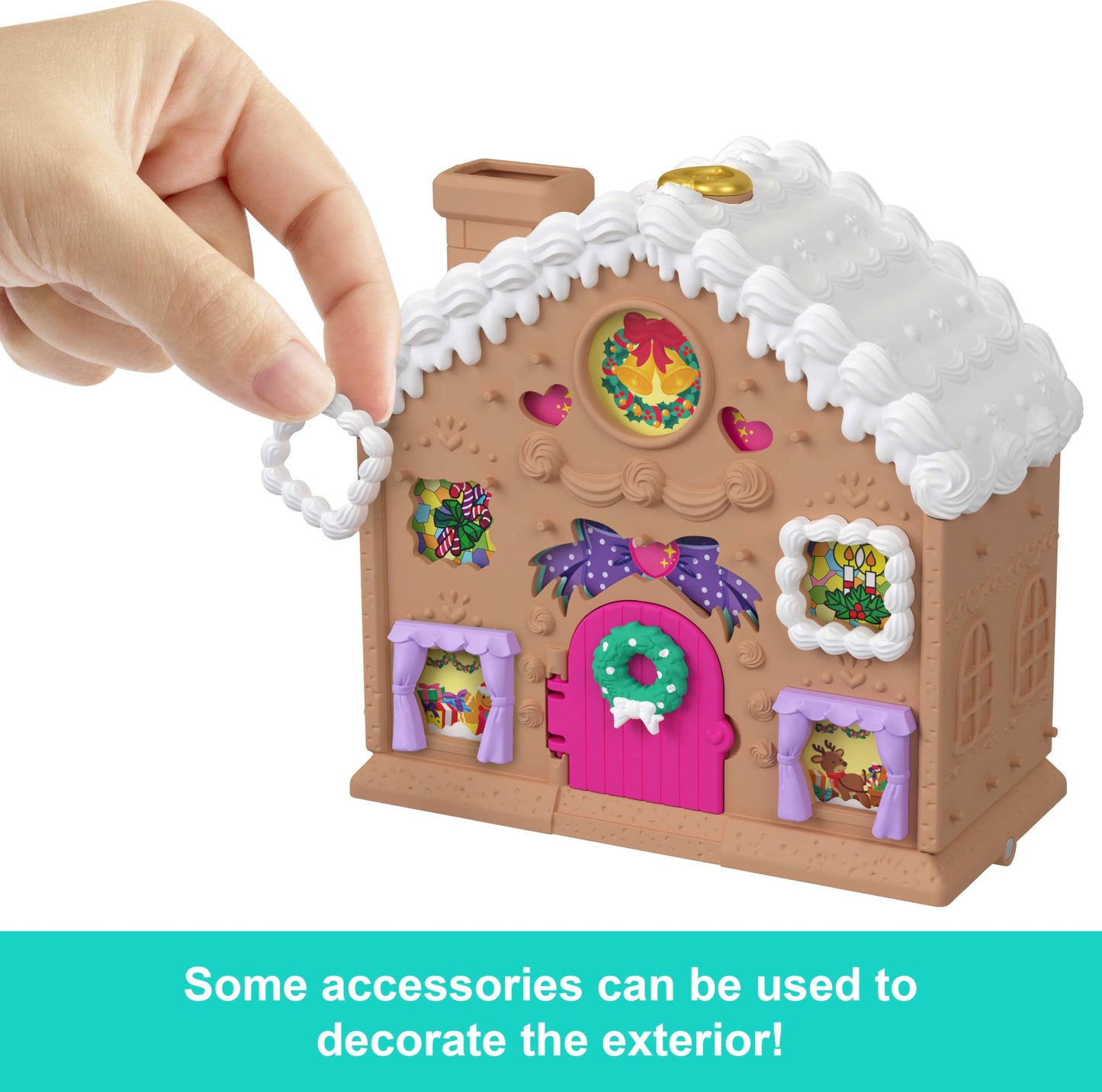 Polly Pocket Advent Calendar: 24+ Surprises in a DIY Gingerbread House Playset