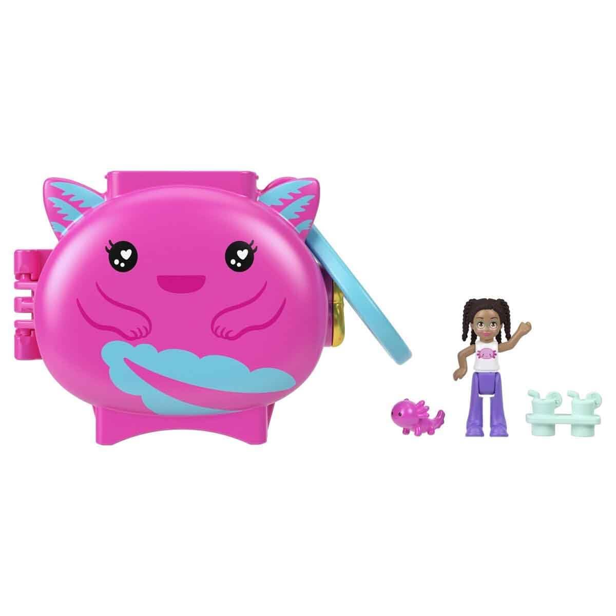 Polly Pocket Collectible Axolotl Compact Playset | Ages 4+