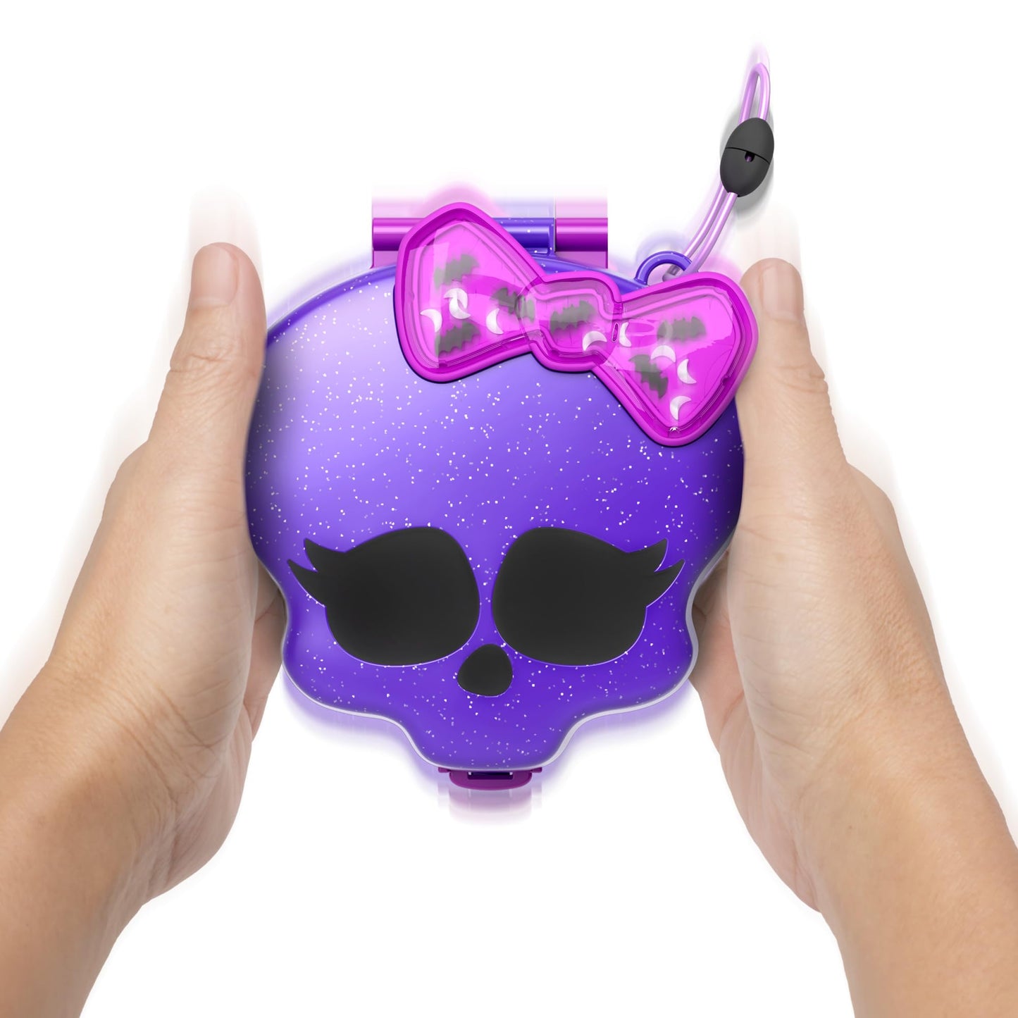 Polly Pocket Monster High Playset – 3 Micro Dolls & 10 Accessories