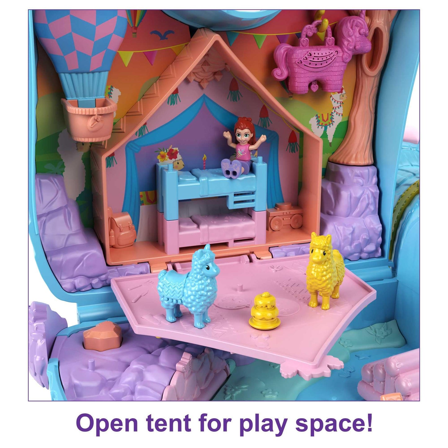 Polly Pocket Pajama Party Playset – 25 Surprises, 2 Dolls