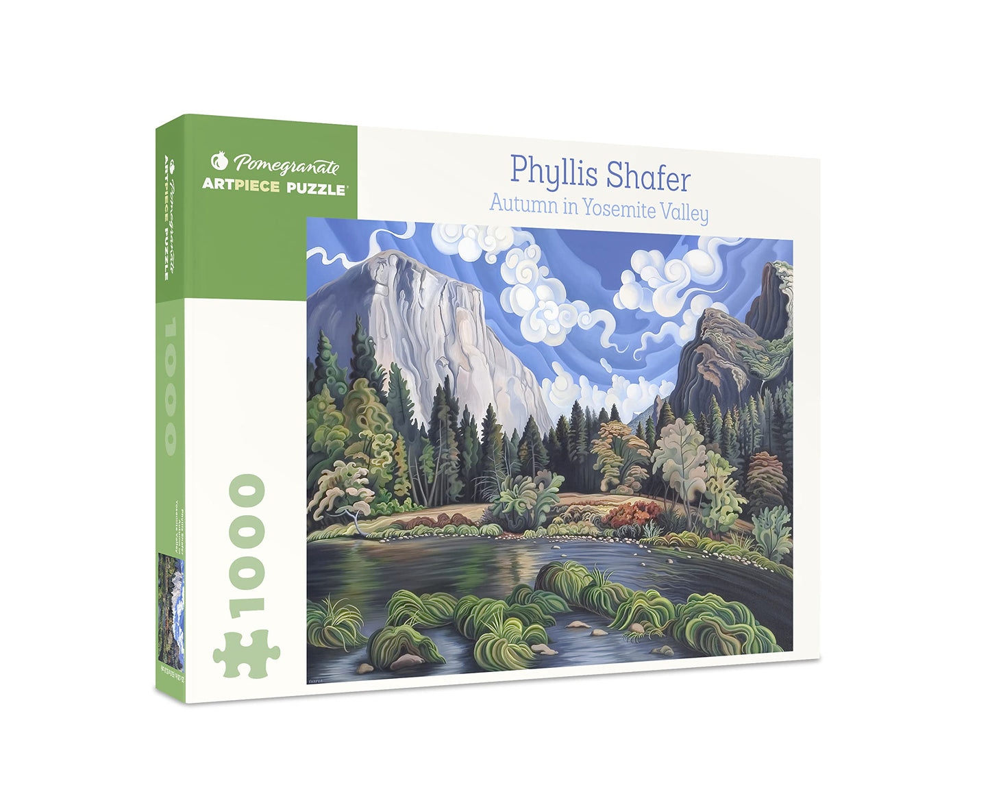Pomegranate 1000-Piece Jigsaw Puzzle for Adults — Phyllis Shafer's Autumn in Yosemite Valley, Matte Finish, Snug Fit