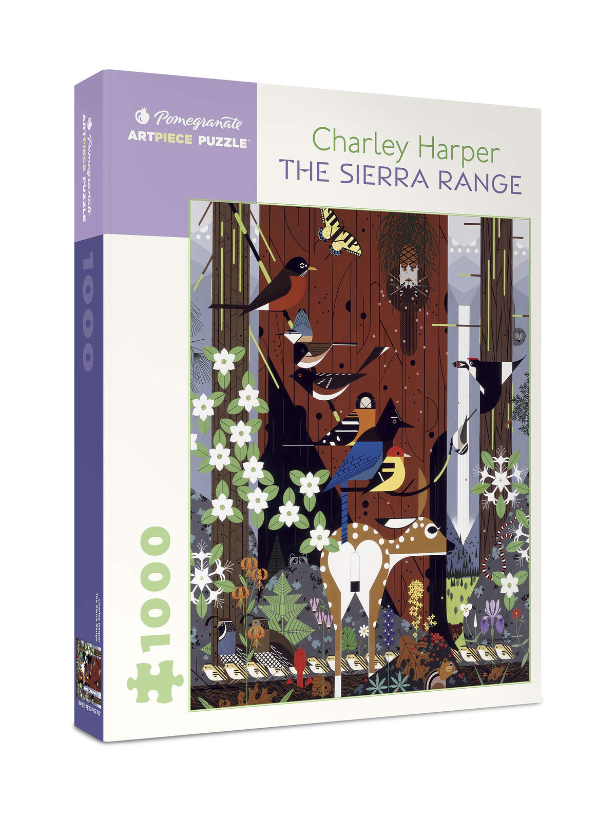 Charley Harper Sierra Range 1,000-Piece Jigsaw Puzzle by Pomegranate