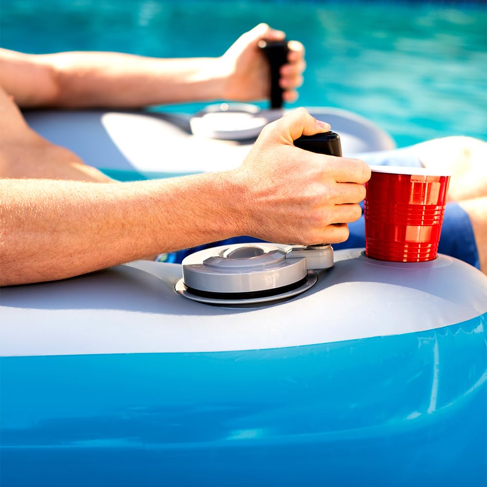 PoolCandy Splash Runner Motorized Pool Lounger – Deluxe 9V In-Pool Lounger