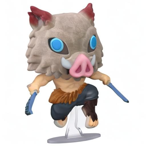 POP Funko Pop Demon Slayer Inosuke Exclusive Flocked – Special Edition