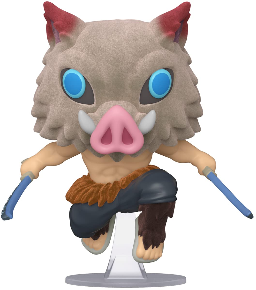 POP Funko Pop Demon Slayer Inosuke Exclusive Flocked – Special Edition