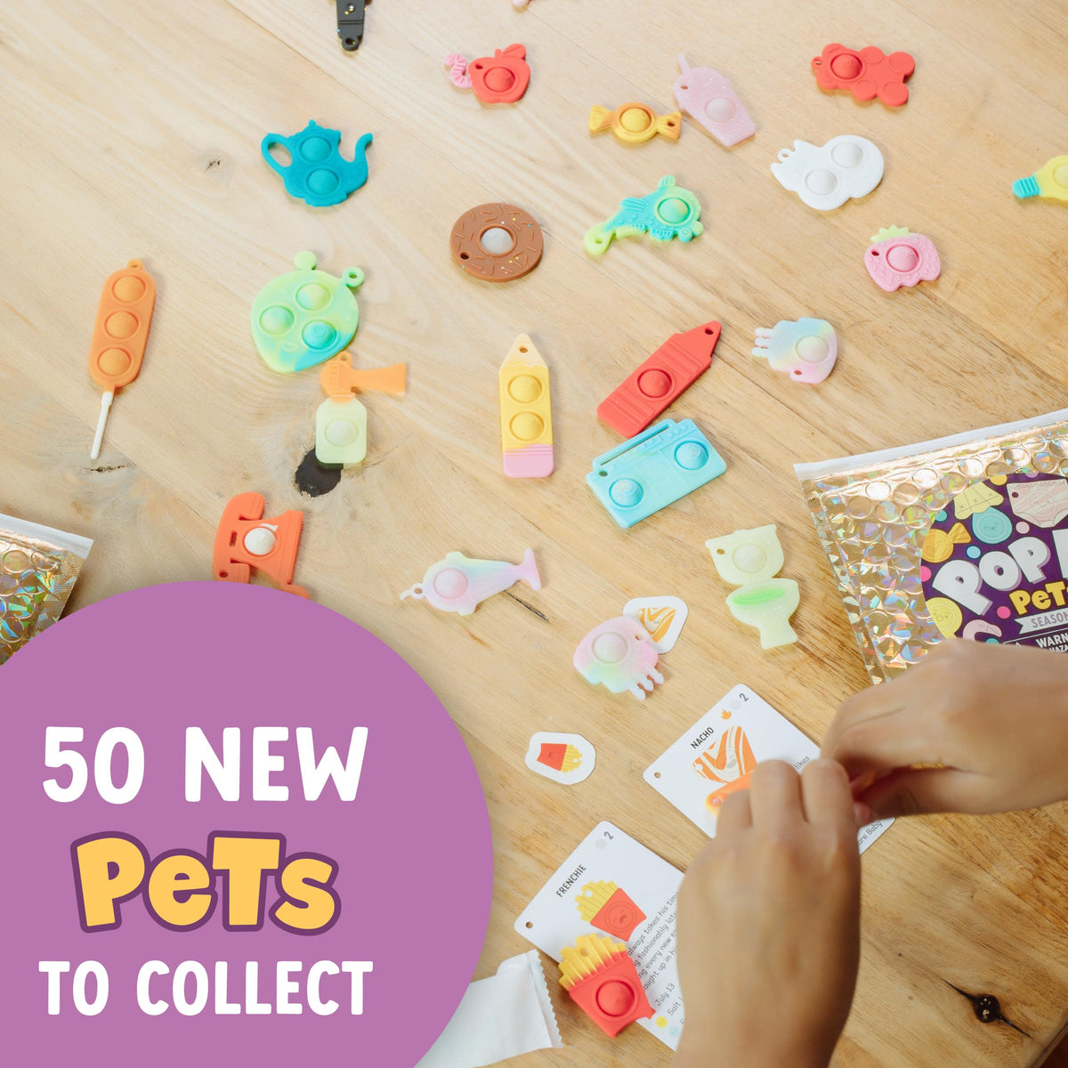 Pop It! Pets Season 2 by Buffalo Games | Ultimate Sensory Fidget Toy with 17 Surprises