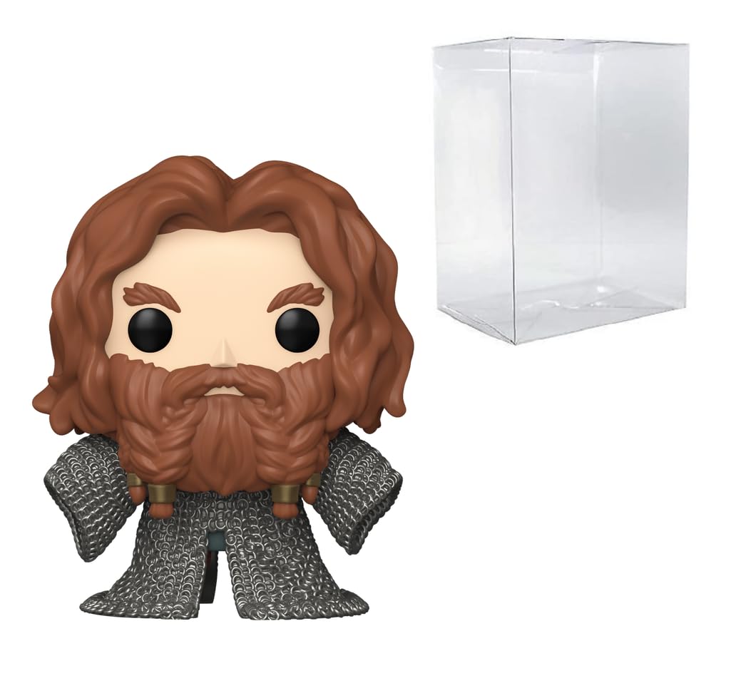 POP! Lord of the Rings: Gimli (Chainmail Armor) Exclusive #1833 Bundle with Box Protector Case