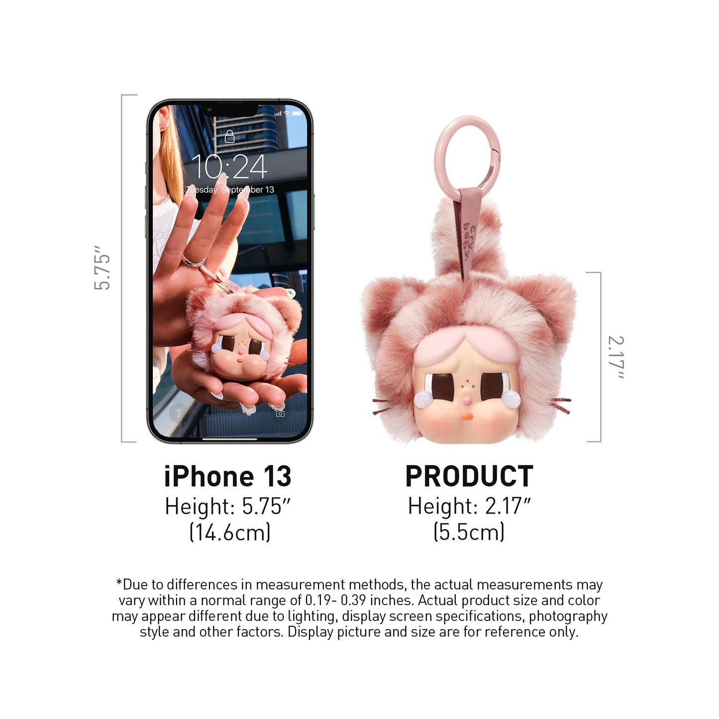 POP MART Crybaby Wild but Cutie Series — Vinyl Plush Pendant Blind Box Collectible Toys