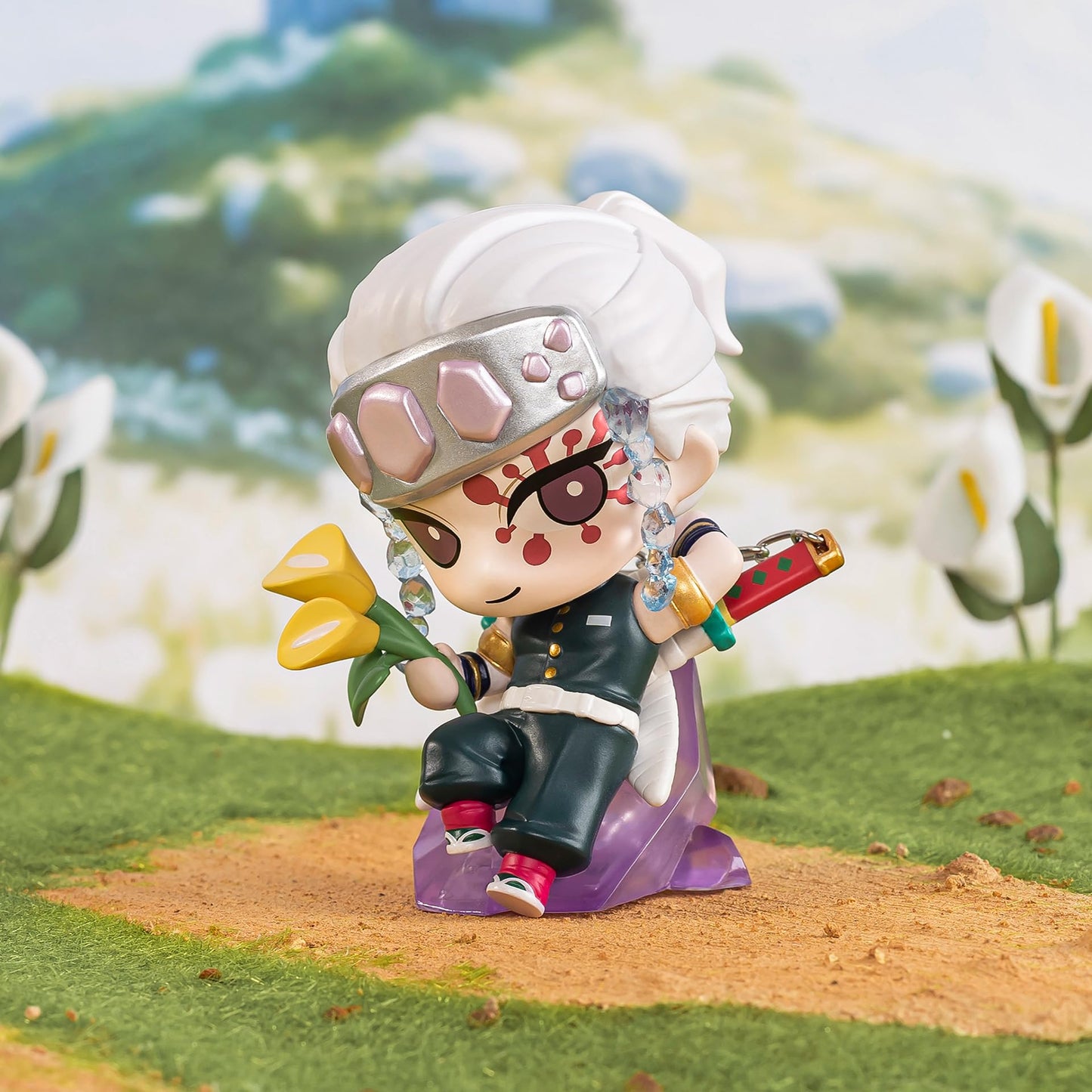 POP MART Demon Slayer Birth Flower Series: 12 Blind Box Figures – Random Design Collectibles