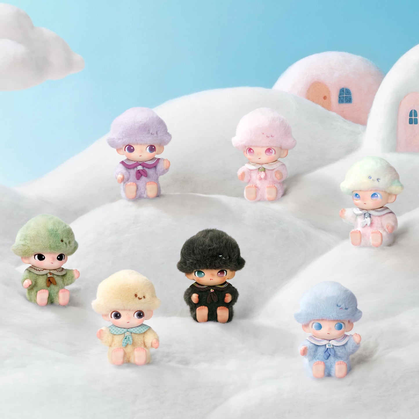 POP MART DIMOO Journal of New Life Series Blind Box Figures | Vinyl Plush Pendant Collectibles