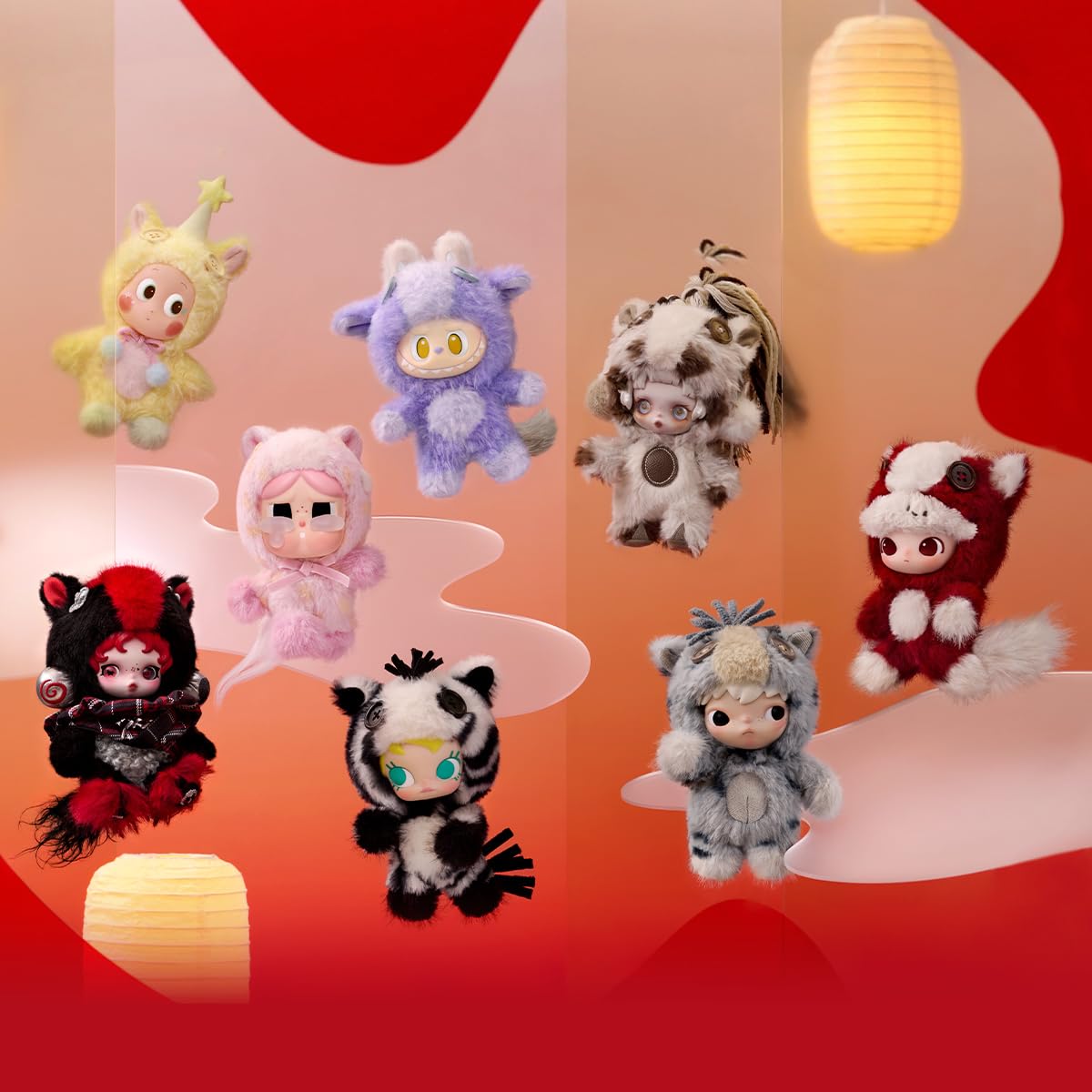 POP MART Have a Good Run Series Plush Pendant Blind Box – Collectible Toys & Home Decor