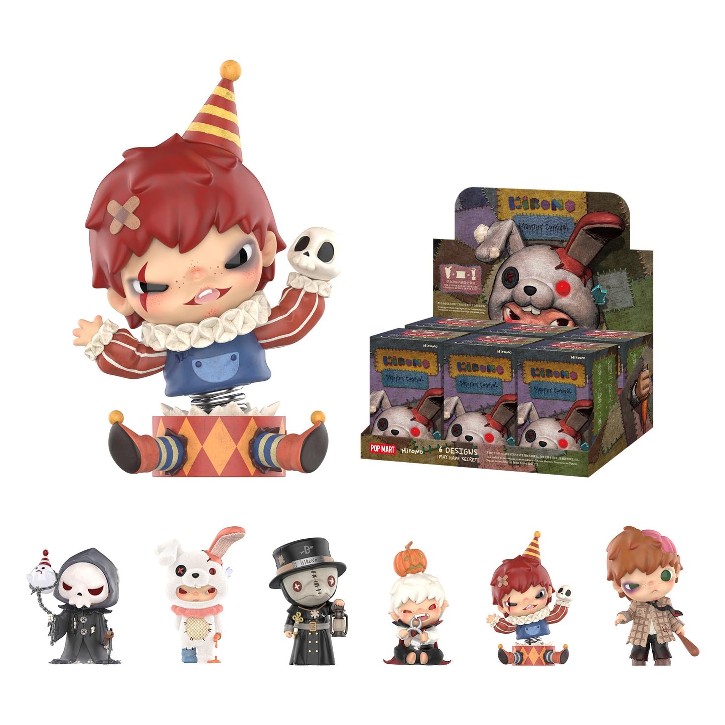 POP MART Hirono Carnival Blind Box Figures – Collectibles & Home Decor