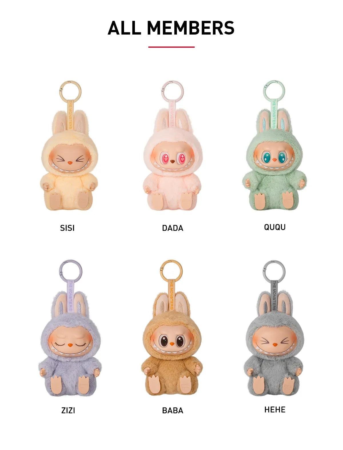 Pop Mart Labubu The Monsters ‘Have A Seat’ Vinyl Plush Pendant Blind Box