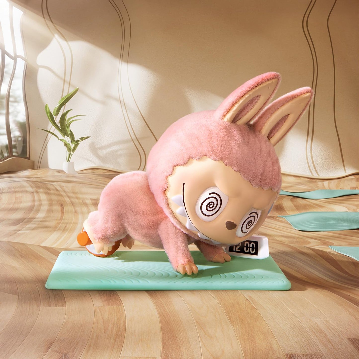 POP MART The Monsters Lazy Yoga Series – 10 Blind Box Figures Collection