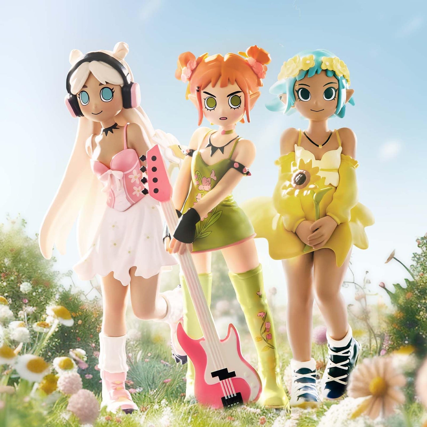 POP MART Peach Riot Punk Fairy Series Figures – Blind Box Collectibles