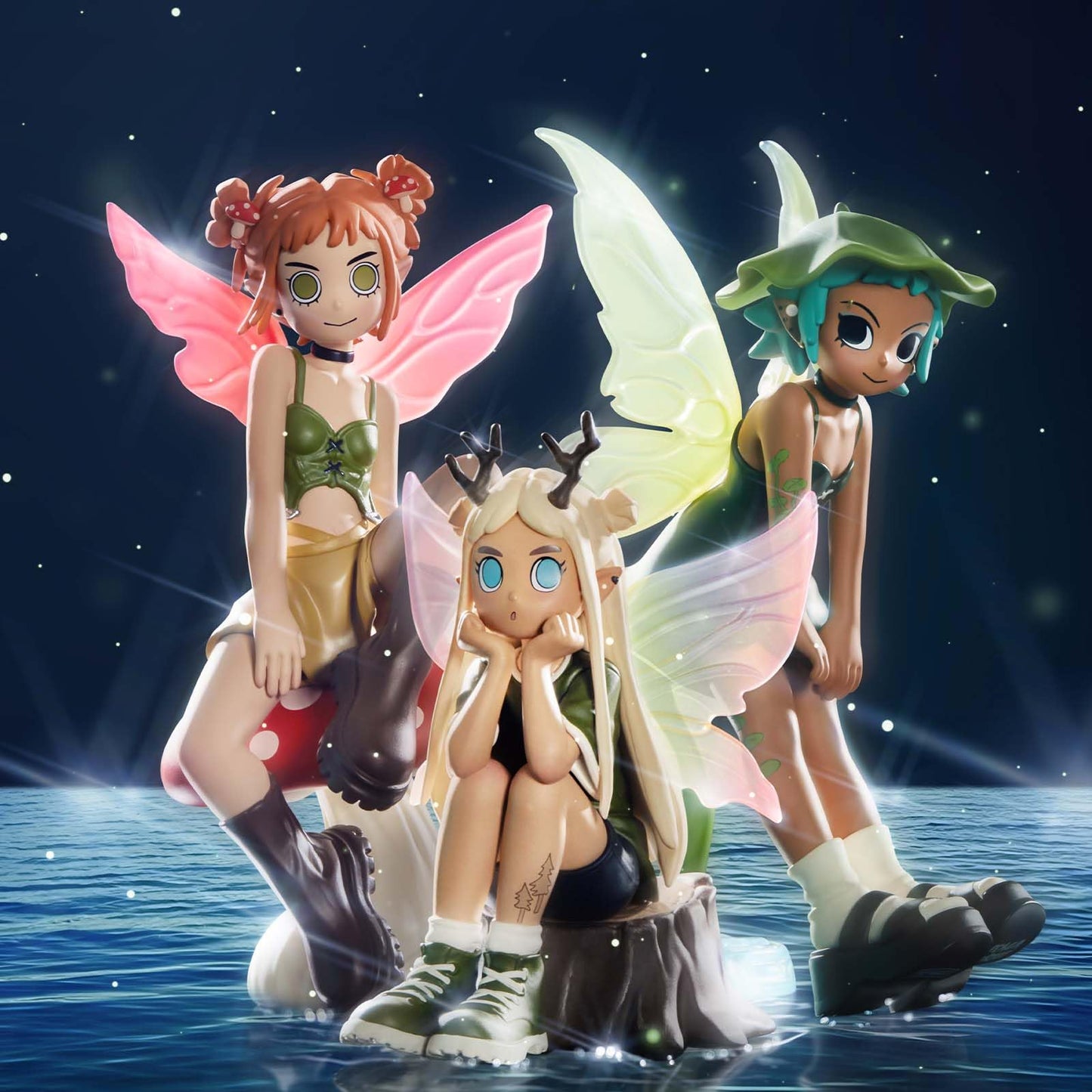 POP MART Peach Riot Punk Fairy Series Figures – Blind Box Collectibles