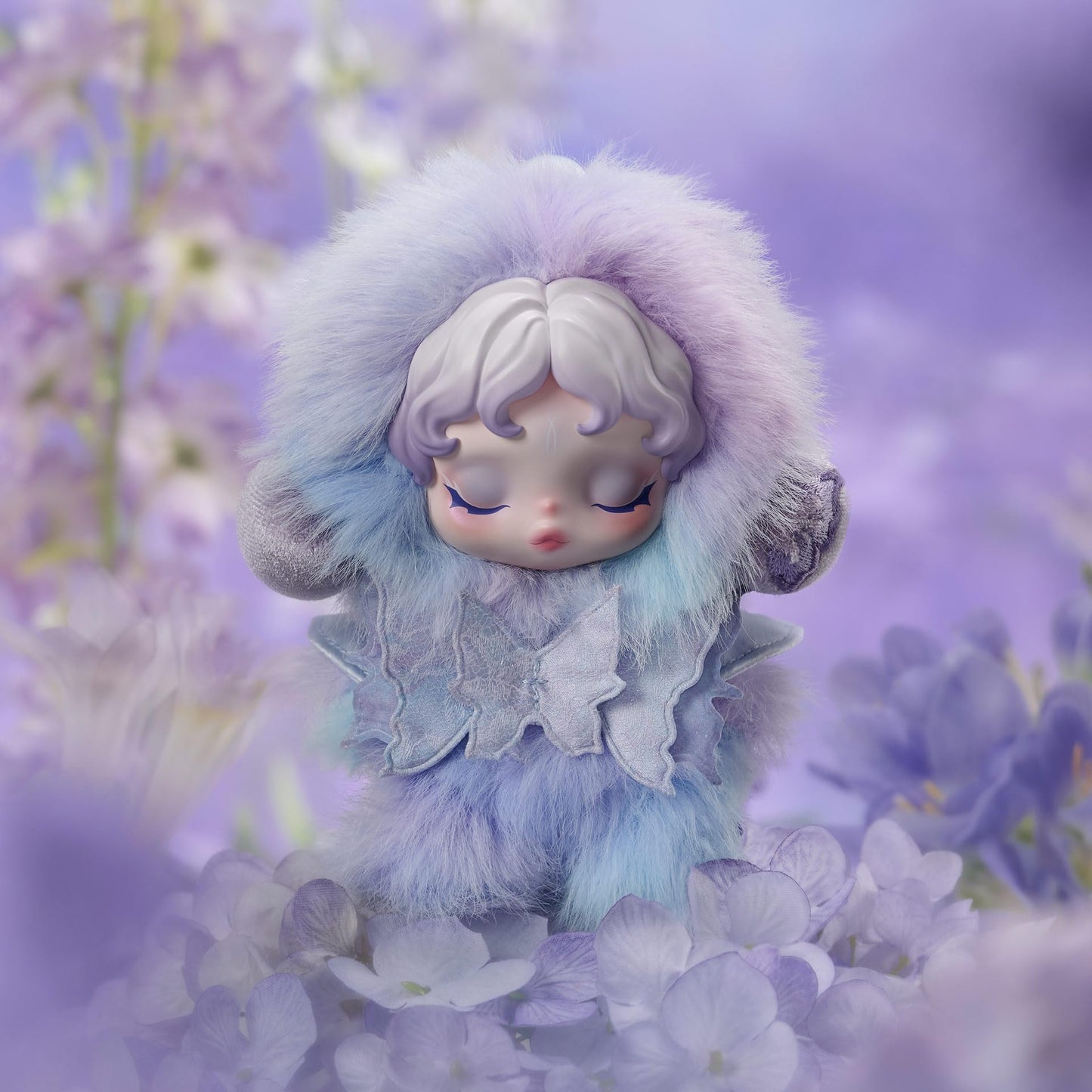 POP MART Skullpanda Impressionism Series Plush Doll – 9 Blind Box Collectible Figures